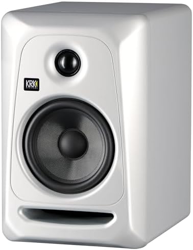 KRK Classic CL5G3 5 inch Powered Studio Monitor Limited Edition  Silver