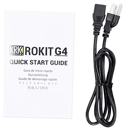 KRK ROKIT7G4 KRK 7 POWERED MONITOR Black