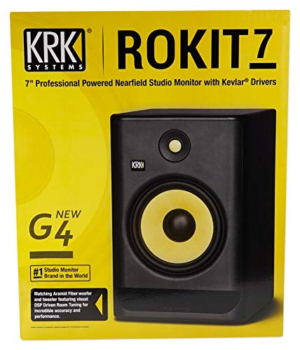 KRK ROKIT7G4 KRK 7 POWERED MONITOR Black