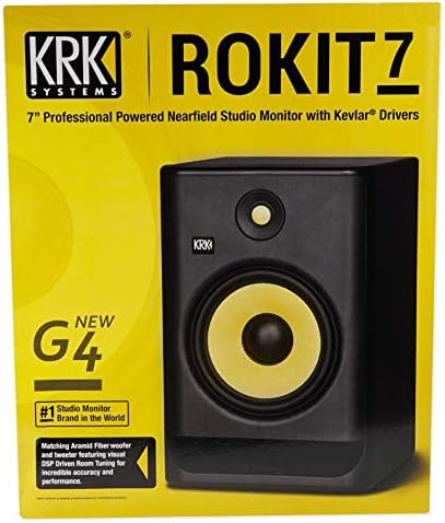 KRK ROKIT7G4 KRK 7 POWERED MONITOR Black