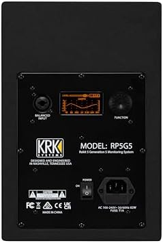 KRK RP5G5 ROKIT 5 Generation Five 5 Powered Studio Monitor