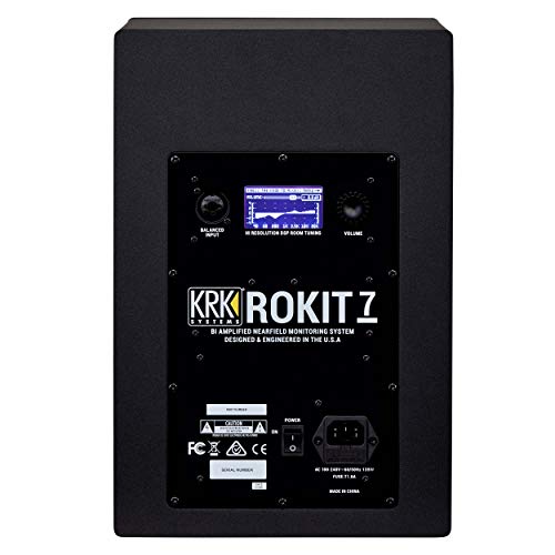 KRK Paquete de altavoces para monitor de estudio Rokit 7 G4 - Par