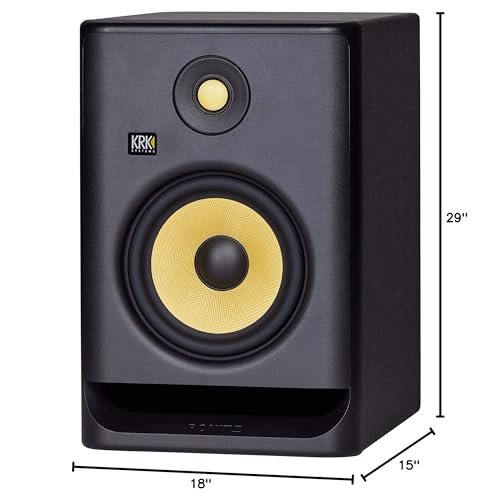 KRK Paquete de altavoces para monitor de estudio Rokit 7 G4 - Par