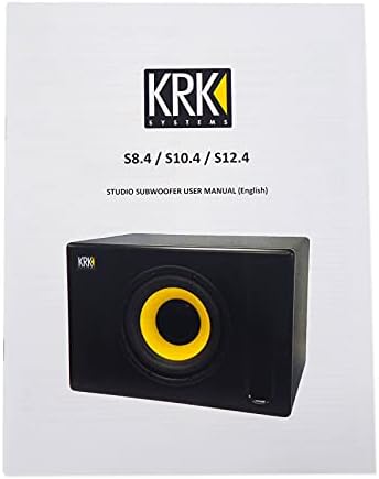 KRK S8 4 S8 Generation 4 8 109 Watt Powered Studio Subwoofer