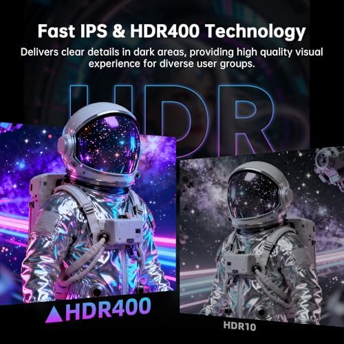 KTC 24 5 Inch 240Hz Gaming Monitor  FHD 1080p Fast IPS Computer Monitor  1ms with Adaptive Sync  HDR400  HDMI x2  DPx1  VESA Mount  Tilt/Pivot/Height Adjustment  H25T7 3