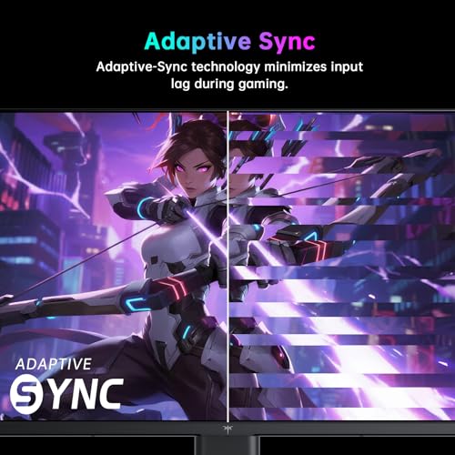 KTC 24 5 Inch 300Hz Gaming Monitor  FHD 1080P 240Hz Fast IPS Monitor  HDR  FreeSync  DisplayPort x1 HDMI x2  119  sRGB  Height/Pivot/Tilt Adjustment  VESA Support  H25Y7