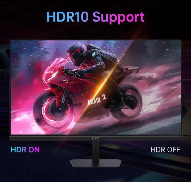 KTC 24 Inch 180Hz/190Hz Gaming Monitor  FHD PC Computer Monitor with Fast IPS Panel  HDR400  133  sRGB  Bluelight Filter  2 HDMI & 1 DP Port  Compatible Freesync and Wall Mountable  H24F8