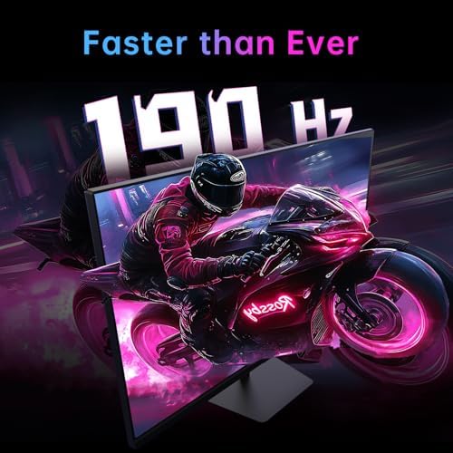 KTC 24 Inch 180Hz/190Hz Gaming Monitor  FHD PC Computer Monitor with Fast IPS Panel  HDR400  133  sRGB  Bluelight Filter  2 HDMI & 1 DP Port  Compatible Freesync and Wall Mountable  H24F8