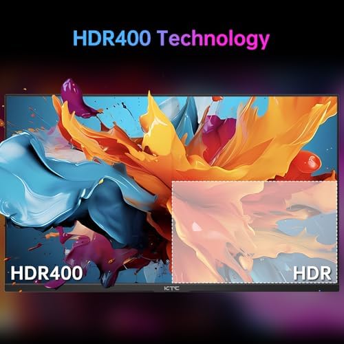 KTC 24 Inch 180Hz/190Hz Gaming Monitor  FHD PC Computer Monitor with Fast IPS Panel  HDR400  133  sRGB  Bluelight Filter  2 HDMI & 1 DP Port  Compatible Freesync and Wall Mountable  H24F8