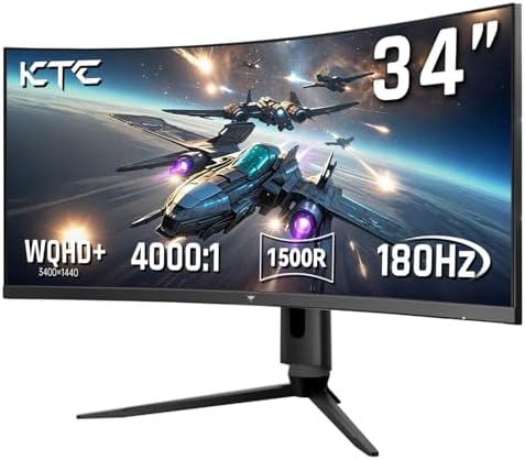 KTC 24 Inch Computer Monitor  FHD 144Hz Office Gaming Monitor  IPS  Adaptive Sync  HDMI & DP Port  1500 1 Contrast Ratio  Bluelight Filter  Tilt Adjustable  H24B9S