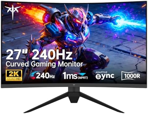 KTC 24 Inch Computer Monitor  FHD 144Hz Office Gaming Monitor  IPS  Adaptive Sync  HDMI & DP Port  1500 1 Contrast Ratio  Bluelight Filter  Tilt Adjustable  H24B9S