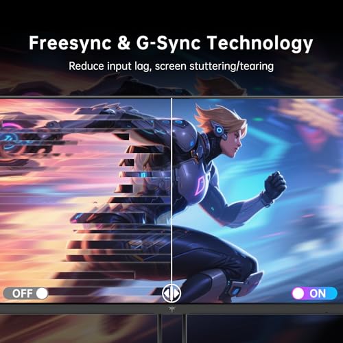 KTC 27 Inch Gaming Monitor   2K QHD 2560 x 1440 Monitor  Up to 210Hz & 1ms  Bulit in Speakers  Adaptive Sync  HDR400  131  sRGB  IPS Monitors Gamer with HDMI 2 0 x 2 & DP1 4 x 2  H27T22C 3