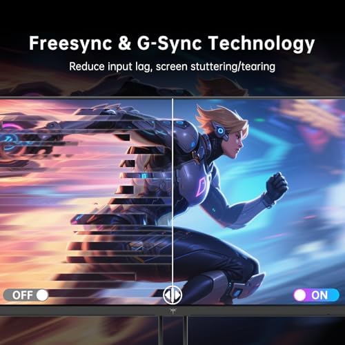 KTC 27 Inch Gaming Monitor   2K QHD 2560 x 1440 Monitor  Up to 210Hz & 1ms  Bulit in Speakers  Adaptive Sync  HDR400  131  sRGB  IPS Monitors Gamer with HDMI 2 0 x 2 & DP1 4 x 2  H27T22C 3