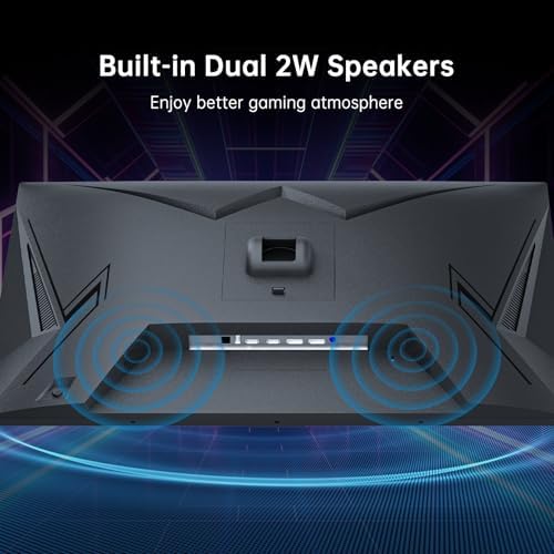 KTC 27 Inch Gaming Monitor   2K QHD 2560 x 1440 Monitor  Up to 210Hz & 1ms  Bulit in Speakers  Adaptive Sync  HDR400  131  sRGB  IPS Monitors Gamer with HDMI 2 0 x 2 & DP1 4 x 2  H27T22C 3