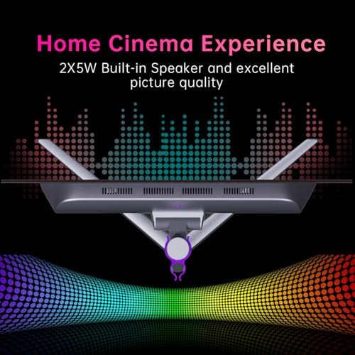 KTC Monitor OLED para juegos de 27 pulgadas, QHD 2560 x 1440, 240Hz, 0.03ms, Tipo-C 65W, altavoces integrados, G-SYNC y FreeSync, HDMI2.0, DisplayPort1.4, USB-C 3.0, G27P6