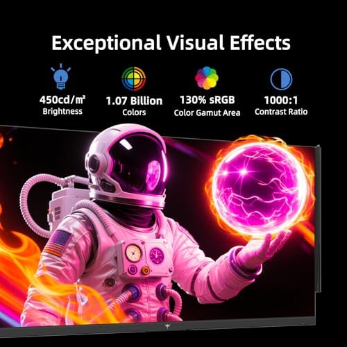 KTC Monitor OLED para juegos de 27 pulgadas, QHD 2560 x 1440, 240Hz, 0.03ms, Tipo-C 65W, altavoces integrados, G-SYNC y FreeSync, HDMI2.0, DisplayPort1.4, USB-C 3.0, G27P6