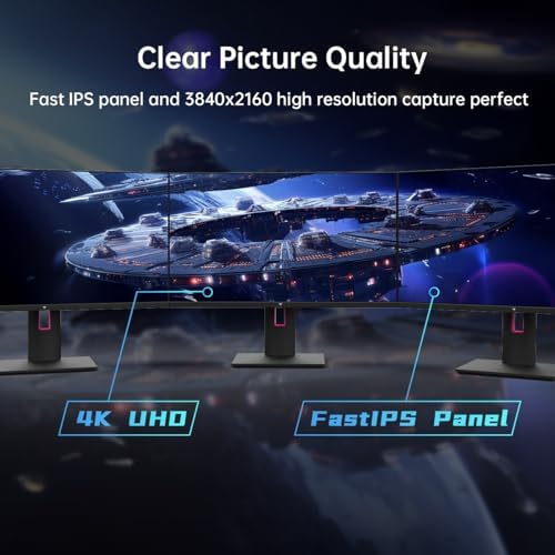 KTC Monitor OLED para juegos de 27 pulgadas, QHD 2560 x 1440, 240Hz, 0.03ms, Tipo-C 65W, altavoces integrados, G-SYNC y FreeSync, HDMI2.0, DisplayPort1.4, USB-C 3.0, G27P6