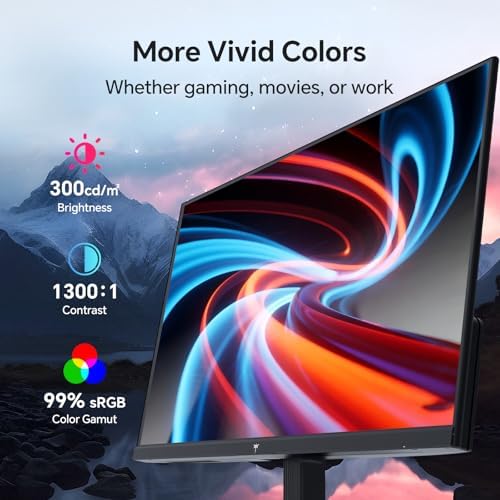 KTC Monitor OLED para juegos de 27 pulgadas, QHD 2560 x 1440, 240Hz, 0.03ms, Tipo-C 65W, altavoces integrados, G-SYNC y FreeSync, HDMI2.0, DisplayPort1.4, USB-C 3.0, G27P6