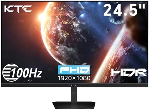 KTC Monitor OLED para juegos de 27 pulgadas, QHD 2560 x 1440, 240Hz, 0.03ms, Tipo-C 65W, altavoces integrados, G-SYNC y FreeSync, HDMI2.0, DisplayPort1.4, USB-C 3.0, G27P6