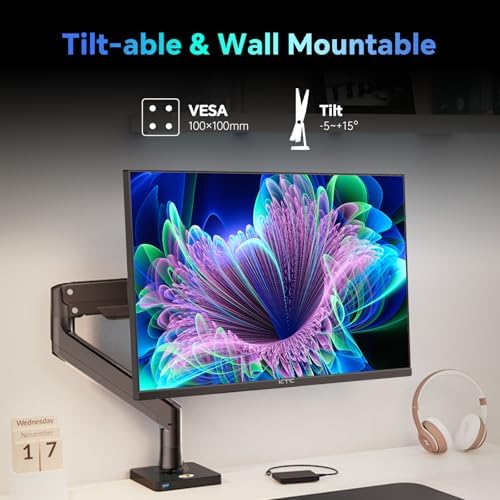 KTC Monitor OLED para juegos de 27 pulgadas, QHD 2560 x 1440, 240Hz, 0.03ms, Tipo-C 65W, altavoces integrados, G-SYNC y FreeSync, HDMI2.0, DisplayPort1.4, USB-C 3.0, G27P6