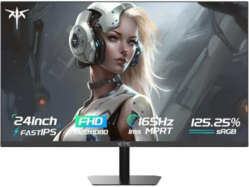 KTC Monitor OLED para juegos de 27 pulgadas, QHD 2560 x 1440, 240Hz, 0.03ms, Tipo-C 65W, altavoces integrados, G-SYNC y FreeSync, HDMI2.0, DisplayPort1.4, USB-C 3.0, G27P6