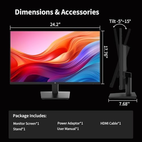 KTC 27 Inch QHD 2560   1440  100Hz Computer Monitor   IPS Panel  Anti Blue Light Screen  100  High Color Gamut  123  sRGB  Support FreeSync and GSync  PC Monitor for Casual Gaming and Working