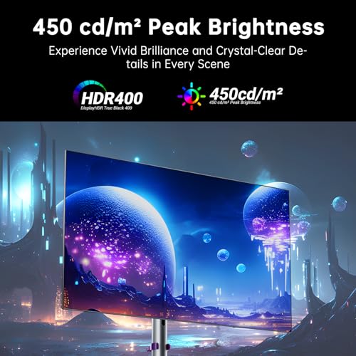 KTC - Monitor OLED de 27 pulgadas, QHD 2560 x 1440P, 240 Hz 0.03 ms GTG, relación de contraste 1.5M:1, HDR True Black 400, USB tipo C de 65 W, altavoces duales, viene con cables tipo C, HDMI y DP