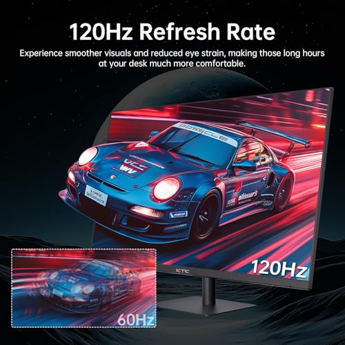 KTC 32 Inch 2K Computer Monitor  IPS 1440p Monitor with Ultra Thin Bezels  HDR10  Freesync/G sync  HDMI/DP Ports  Tilt Adjustable  Eyecare  Ideal for Business  Office  and Casual Gaming