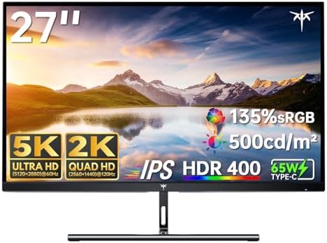 KTC 32 Inch 2K Computer Monitor  QHD  2560 x 1440  120Hz Monitor with IPS Panel  Adaptive Sync  HDR10  HDMI/DP  Tilt Adjustable  VESA Compatible  Eye Care PC Monitor for Office Gaming  White