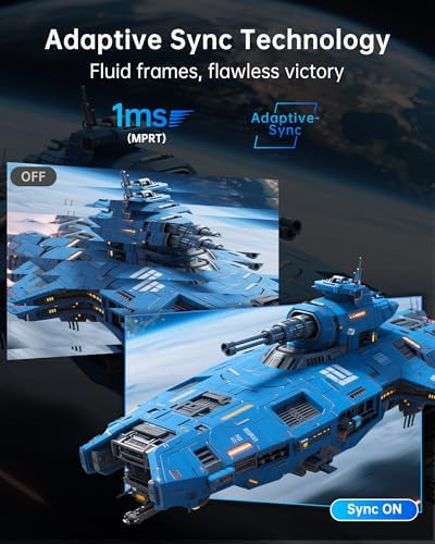 KTC 32 Inch 4K Gaming Monitor  165Hz UHD  3840x2160P  Fast IPS Screen  1ms  MPRT   Adaptive Sync  3000 1 Contrast 121  sRGB HDMI 2 1 Display Port 1 4  Tilt/Height Adjustment  VESA Mount  H32P22P