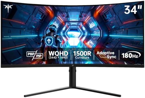 KTC 32 Inch 4K Gaming Monitor  165Hz UHD  3840x2160P  Fast IPS Screen  1ms  MPRT   Adaptive Sync  3000 1 Contrast 121  sRGB HDMI 2 1 Display Port 1 4  Tilt/Height Adjustment  VESA Mount  H32P22P