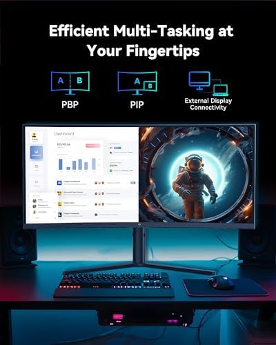 KTC 32 Inch 4K Gaming Monitor  165Hz UHD  3840x2160P  Fast IPS Screen  1ms  MPRT   Adaptive Sync  3000 1 Contrast 121  sRGB HDMI 2 1 Display Port 1 4  Tilt/Height Adjustment  VESA Mount  H32P22P