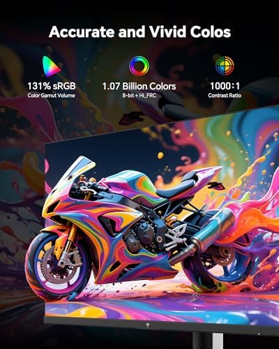 KTC 32 Inch 4K Gaming Monitor  165Hz UHD  3840x2160P  Fast IPS Screen  1ms  MPRT   Adaptive Sync  3000 1 Contrast 121  sRGB HDMI 2 1 Display Port 1 4  Tilt/Height Adjustment  VESA Mount  H32P22P