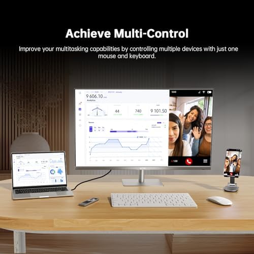 KTC 32 Inch 4K Smart Monitor  Google System UHD  3840x 2160  Smart Monitor with Speakers  Netflix Licensed  Type C 65W PD  WirelessDisplay  HDR  Hey Google Voice Remot  VESA Support  Renewed