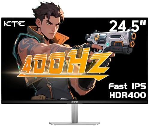 KTC 32 Inch 4K Smart Monitor  Google System UHD  3840x 2160  Smart Monitor with Speakers  Netflix Licensed  Type C 65W PD  WirelessDisplay  HDR  Hey Google Voice Remot  VESA Support  Renewed