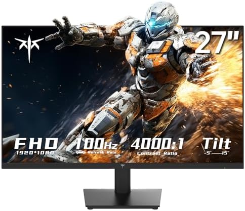 KTC 32 inch Curved Gaming Monitor  2K 180Hz 1440P PC Monitor  1500R Frameless  1ms  HDR  FreeSync Premium  DisplayPort/HDMI/USB  VESA Wall Mount  H32S17