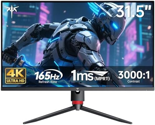 KTC 34 Inch UWQHD Curved Gaming Monitor  3440x1440 Ultrawide PC Monitor 1500R  180Hz 21 9 Display  Adaptive Sync  1ms MPRT  4000 1 Contrast  Tilt/Swivel/Pivot/Height Adjustment  HDMI2 0 & DP1 4 H34S5