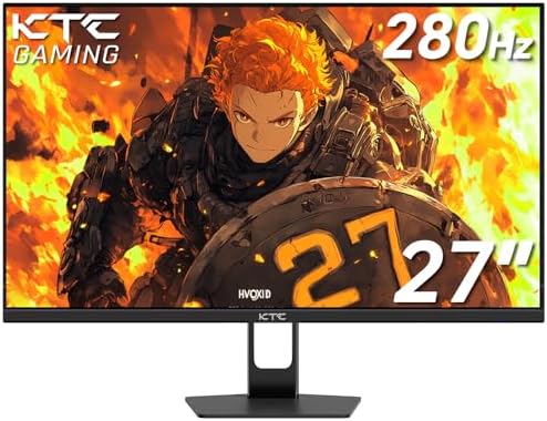KTC 34 inch Curved Ultrawide Gaming Monitor  180Hz WQHD 3440x1440 PC Monitor  21 9  1ms  1500R  Adaptive Sync  HDMI Display Port  PBP/PIP  Height/Tilt/Swivel/Pivot Adjustment  VESA Mount  H34S18S