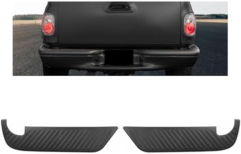 KUAFU Rear Bumper Step Pad Compatible with 1997 2004 Ford F150 F250 Light Duty Styleside Regular Cab/Super Cab XL3Z17B807AA XL3Z17B807BA FO1197100 FO1196100 Bumper Face Bar Molding Trim LH & RH