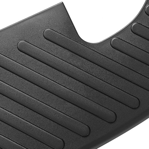 KUAFU Rear Bumper Step Pad Compatible with 1997 2004 Ford F150 F250 Light Duty Styleside Regular Cab/Super Cab XL3Z17B807AA XL3Z17B807BA FO1197100 FO1196100 Bumper Face Bar Molding Trim LH & RH