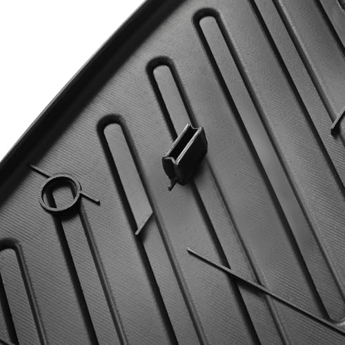 KUAFU Rear Bumper Step Pad Compatible with 1997 2004 Ford F150 F250 Light Duty Styleside Regular Cab/Super Cab XL3Z17B807AA XL3Z17B807BA FO1197100 FO1196100 Bumper Face Bar Molding Trim LH & RH