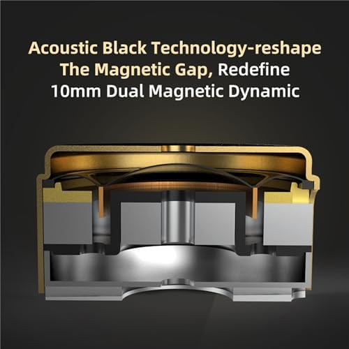 KZ ZSN PRO X Gaming Earbuds in Ear Monitor Headphones  High Fidelity IEMS Earphones  Hybrid Dual Driver Wired Earbuds with 1BA 1DD Detachable Tangle Free Cable for Computer Tablet  Black  with Mic 