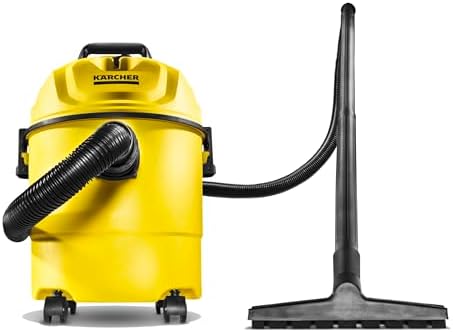 K RCHER Shop Vacuum WD 3  4 5 Gal  2 8 Peak HP  26 ft Reach  Wet Dry Vacuum Cleaner  Blower Function  Crevice Tool  Floor Nozzle  Great for Car Cleaning