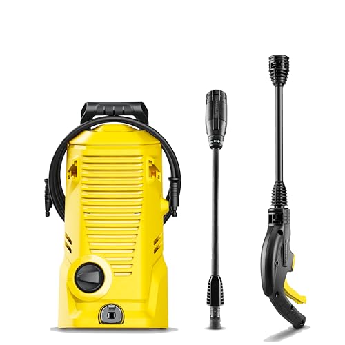 K rcher Pressure Washer K 1  Max 1 45 GPM  1700 PSI  Trigger Spray Gun & Vario Power Spray Wand   for Cars  Bikes  Deck  Driveways  Siding  Patios