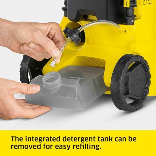 Kärcher Lavadora a presión, control de potencia K3, máx. 2100 PSI, manguera de 26 pies, 2 varillas de pulverización - 1.45 GPM