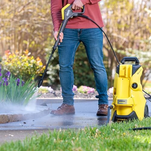 Kärcher Lavadora a presión, control de potencia K3, máx. 2100 PSI, manguera de 26 pies, 2 varillas de pulverización - 1.45 GPM