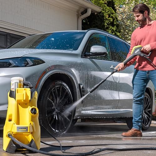 Kärcher Lavadora a presión, control de potencia K3, máx. 2100 PSI, manguera de 26 pies, 2 varillas de pulverización - 1.45 GPM