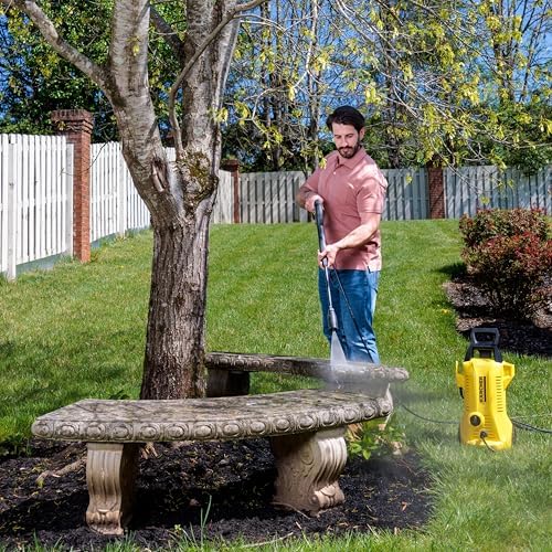 Kärcher Lavadora a presión, control de potencia K3, máx. 2100 PSI, manguera de 26 pies, 2 varillas de pulverización - 1.45 GPM