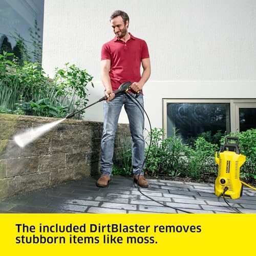 Kärcher Lavadora a presión, control de potencia K3, máx. 2100 PSI, manguera de 26 pies, 2 varillas de pulverización - 1.45 GPM