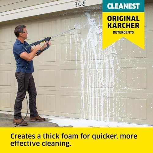K rcher Pressure Washer K1700 Cube  CETA Certified  3 Spray Nozzles  Detergent Tank  for Cars  Driveways  Siding  Patios  1 2 GPM